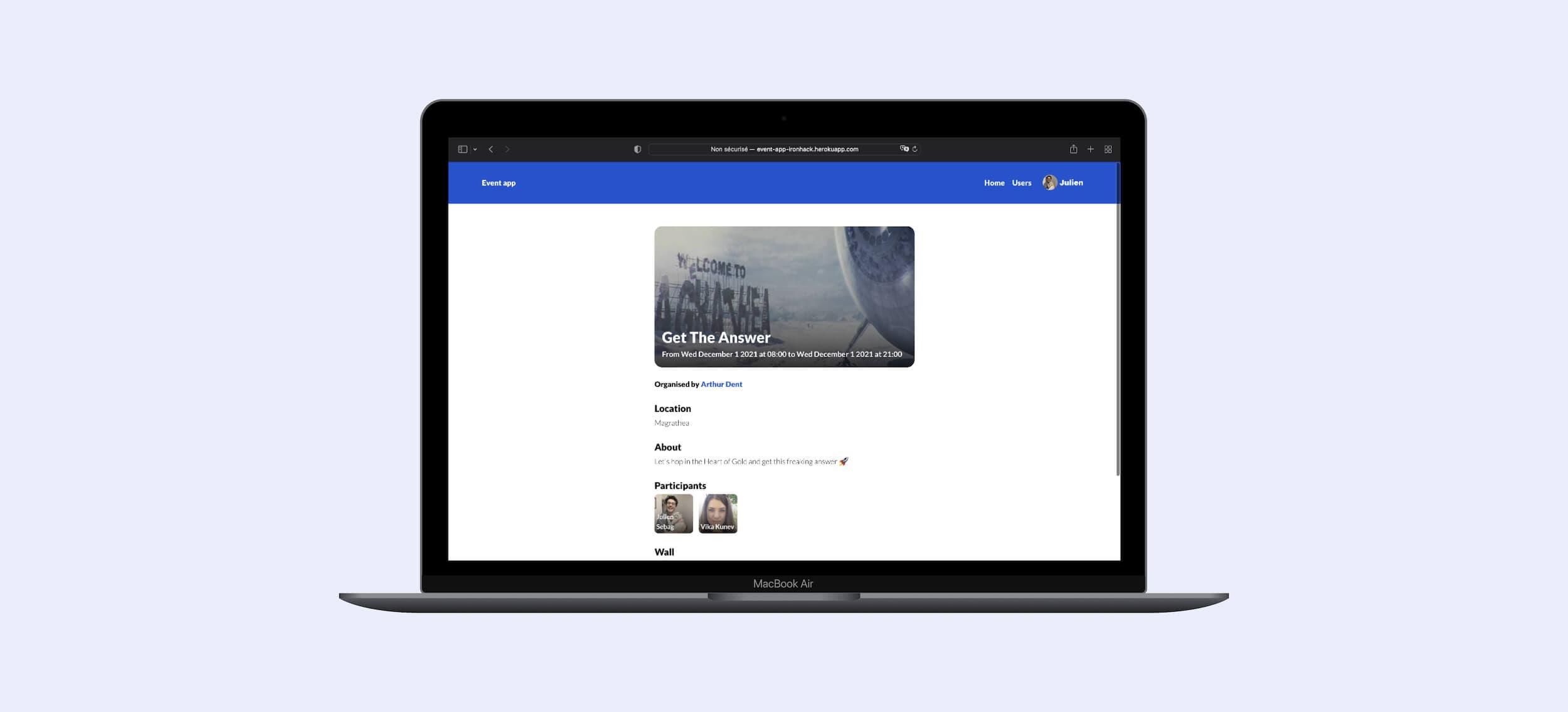 Event app
